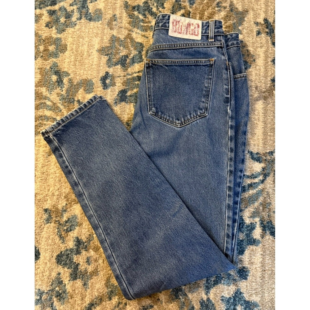 Vintage BONGO Jeans 13L Y2K High Rise Straight Leg 100% Cotton Made in Mexico